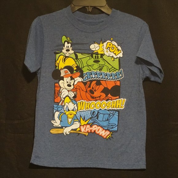 Disney Shirts & Tops Disney Baseball Short Sleeve Tee Shirt Boys